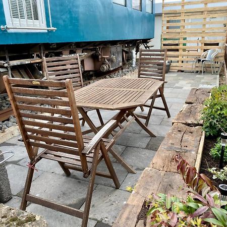 Gleis 2, Waggon Mit Ofen, Optional Mit Whirlpool Und Sauna Dahlem  Exteriér fotografie
