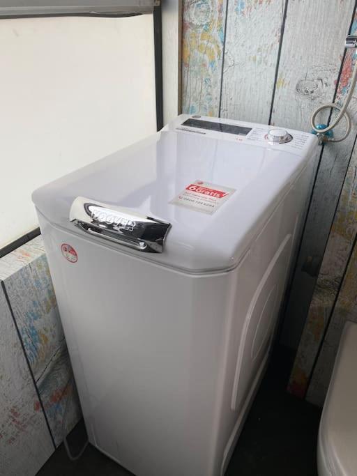 Gleis 2, Waggon Mit Ofen, Optional Mit Whirlpool Und Sauna Dahlem  Exteriér fotografie