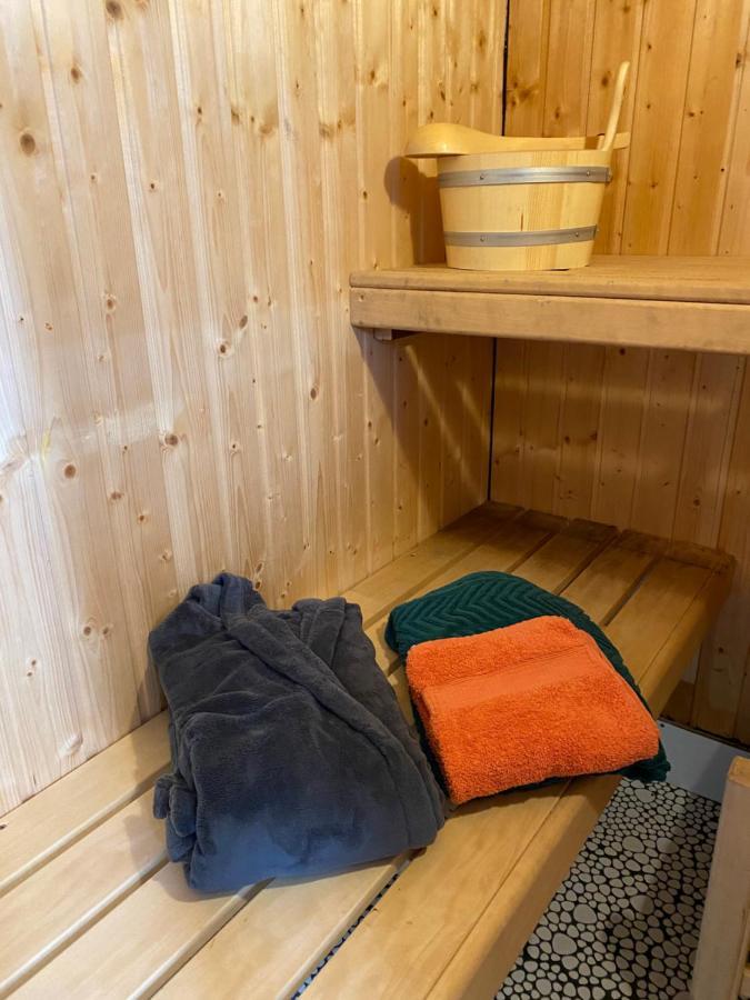 Gleis 2, Waggon Mit Ofen, Optional Mit Whirlpool Und Sauna Dahlem  Exteriér fotografie