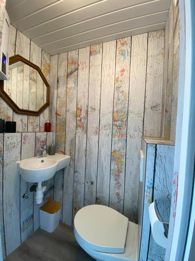 Gleis 2, Waggon Mit Ofen, Optional Mit Whirlpool Und Sauna Dahlem  Exteriér fotografie
